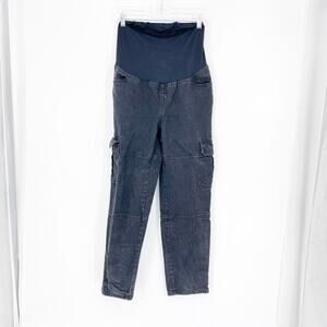 Isabel By Ingrid + Isabel 90s Straight Cargo Jean Size 8 Maternity